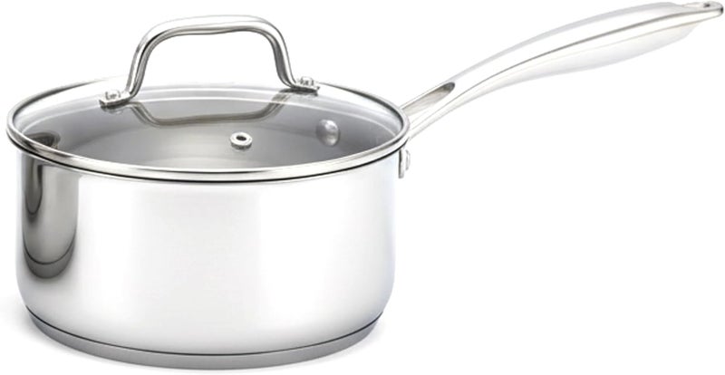 Prestige قدر Prestige Infinity ثلاثي الطبقات من الفولاذ المقاوم للصدأ 18 سم مع غطاء - Image 1